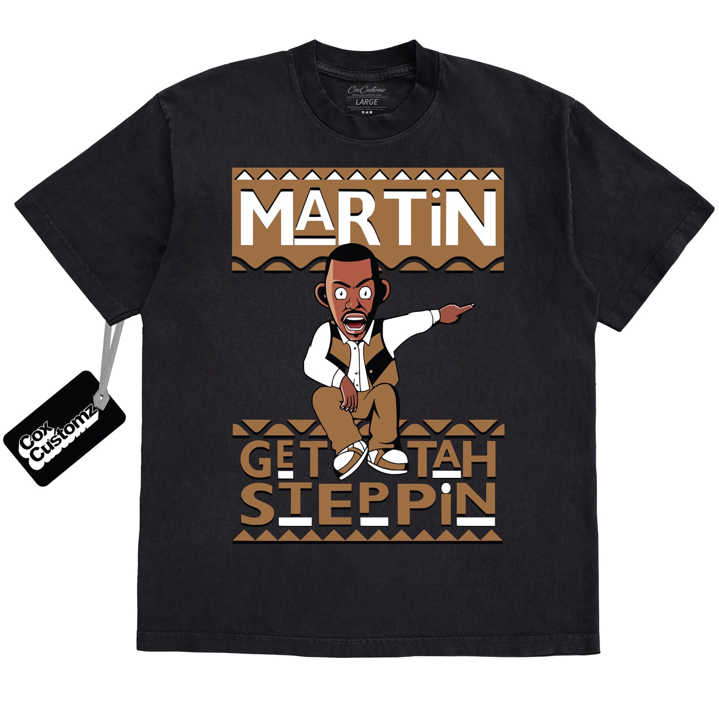 Martin Tee Black & Gold 1’s