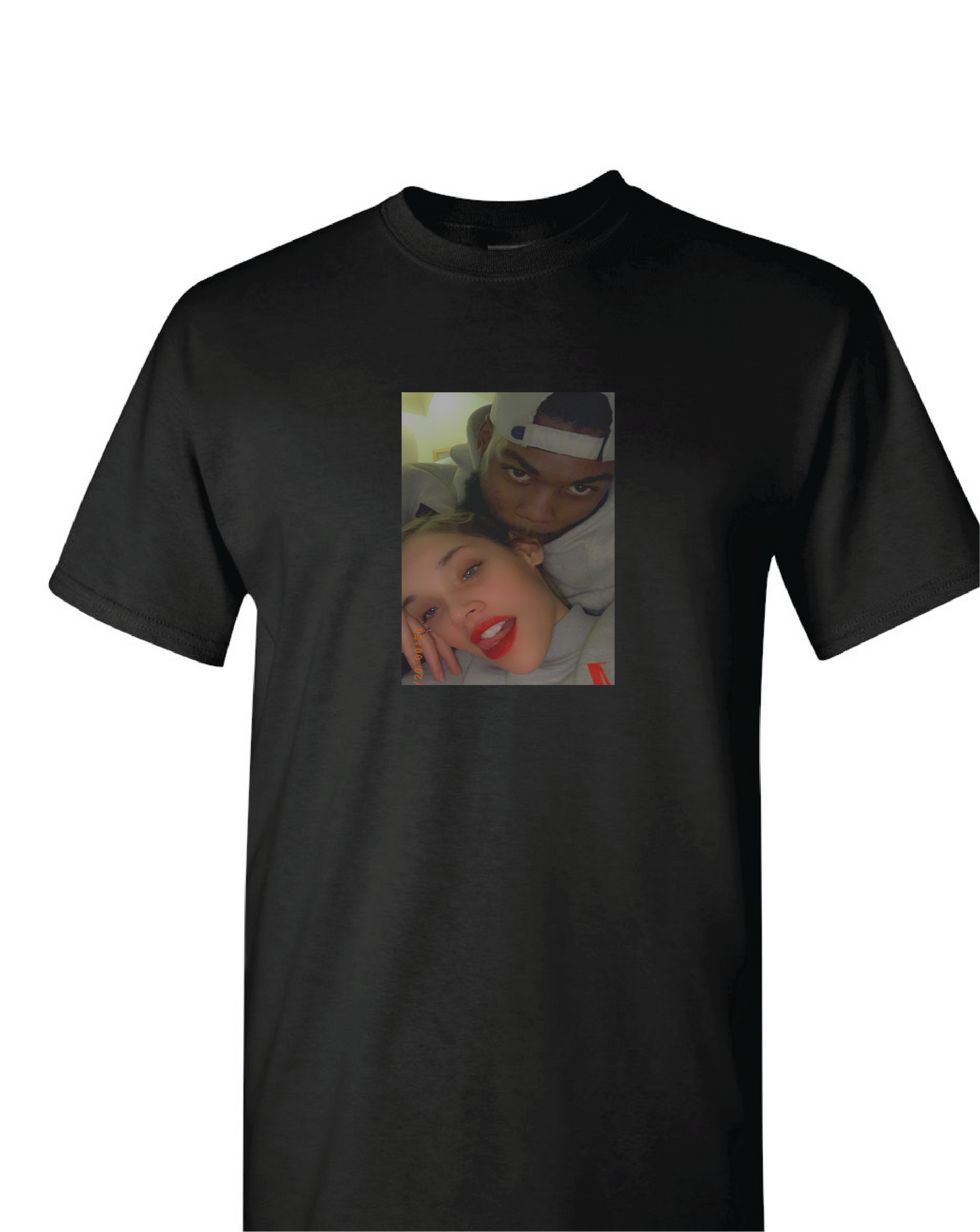 Camera Roll Black Tee