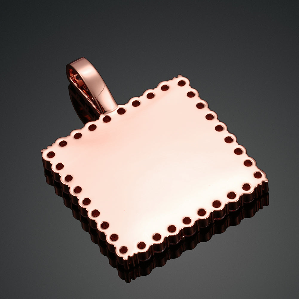 Square Photo Necklace