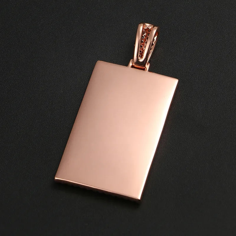 Rectangle Photo Necklace
