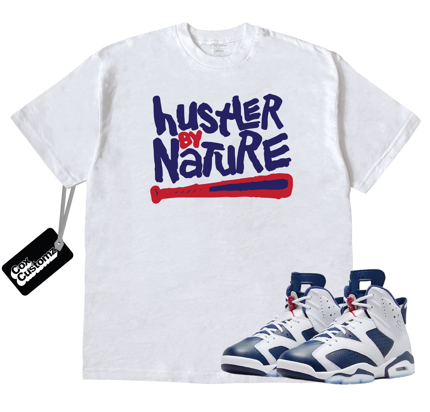 Hustler Nature Tee Jordan 6 Olympic