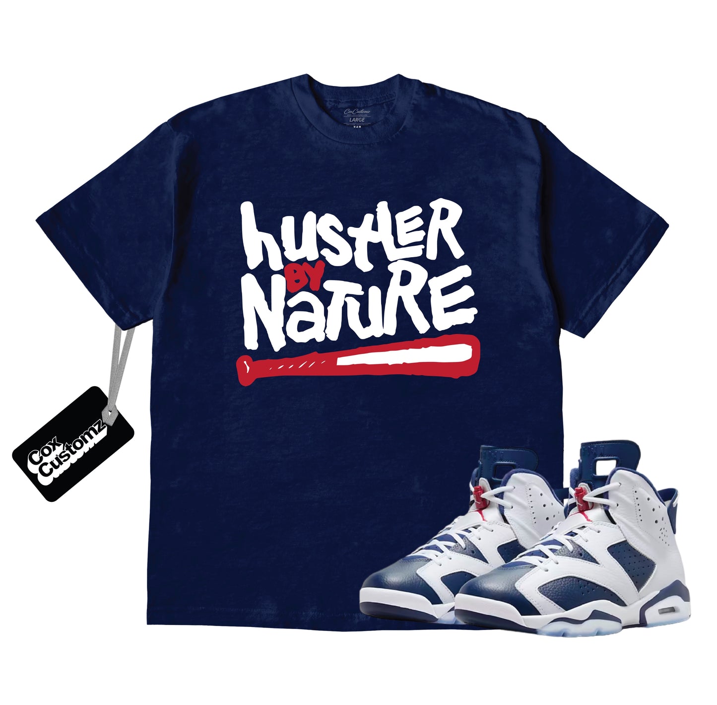 Hustler Nature Tee Jordan 6 Olympic