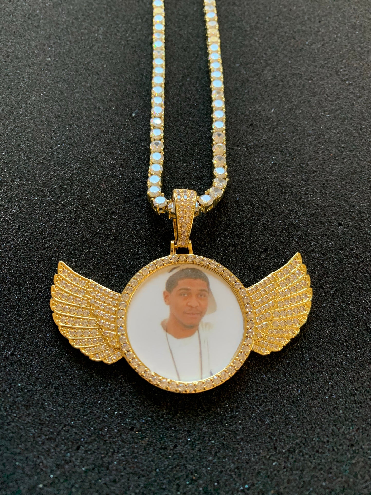 (Sale) Wingz Photo Necklace