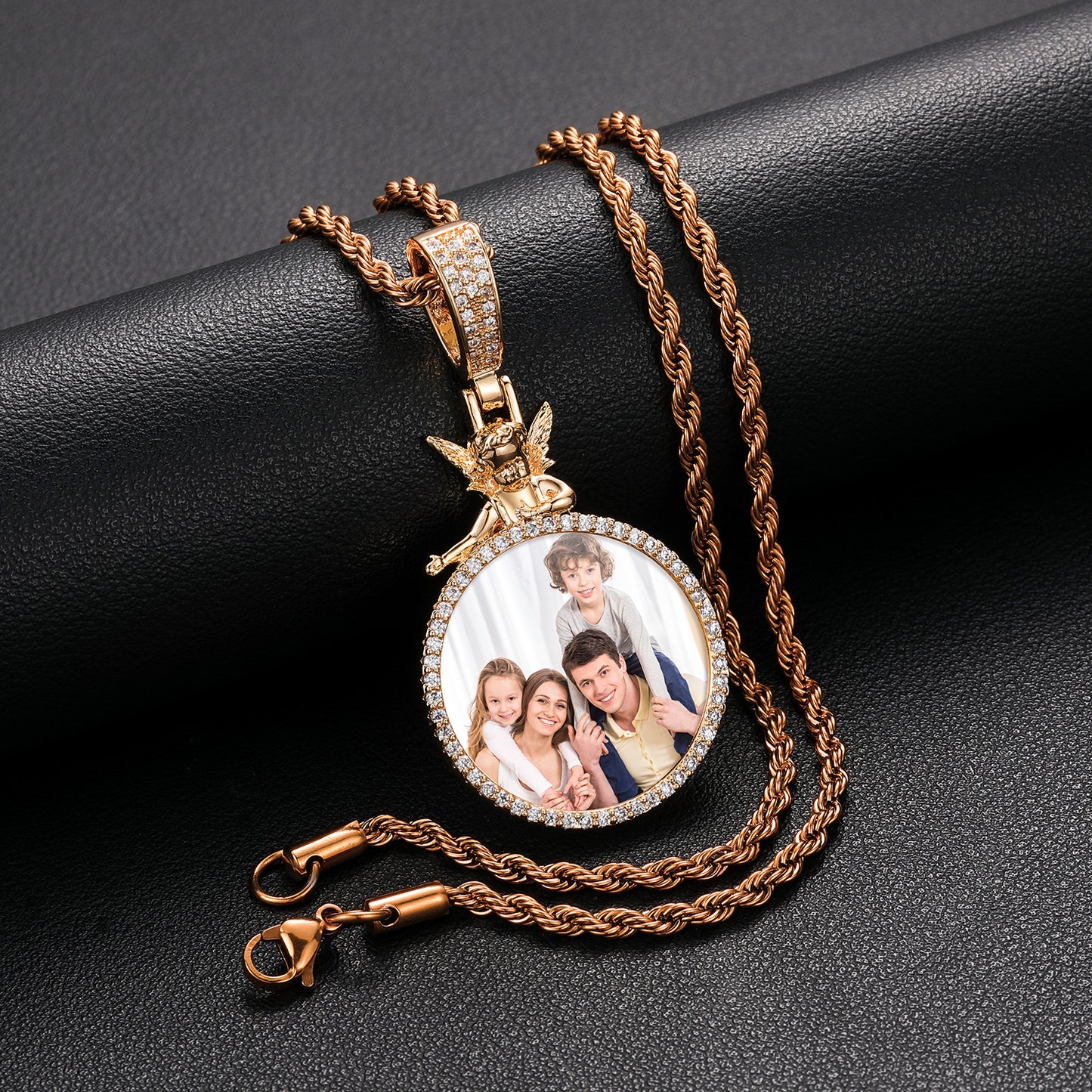 Watch Over Me Photo Necklace