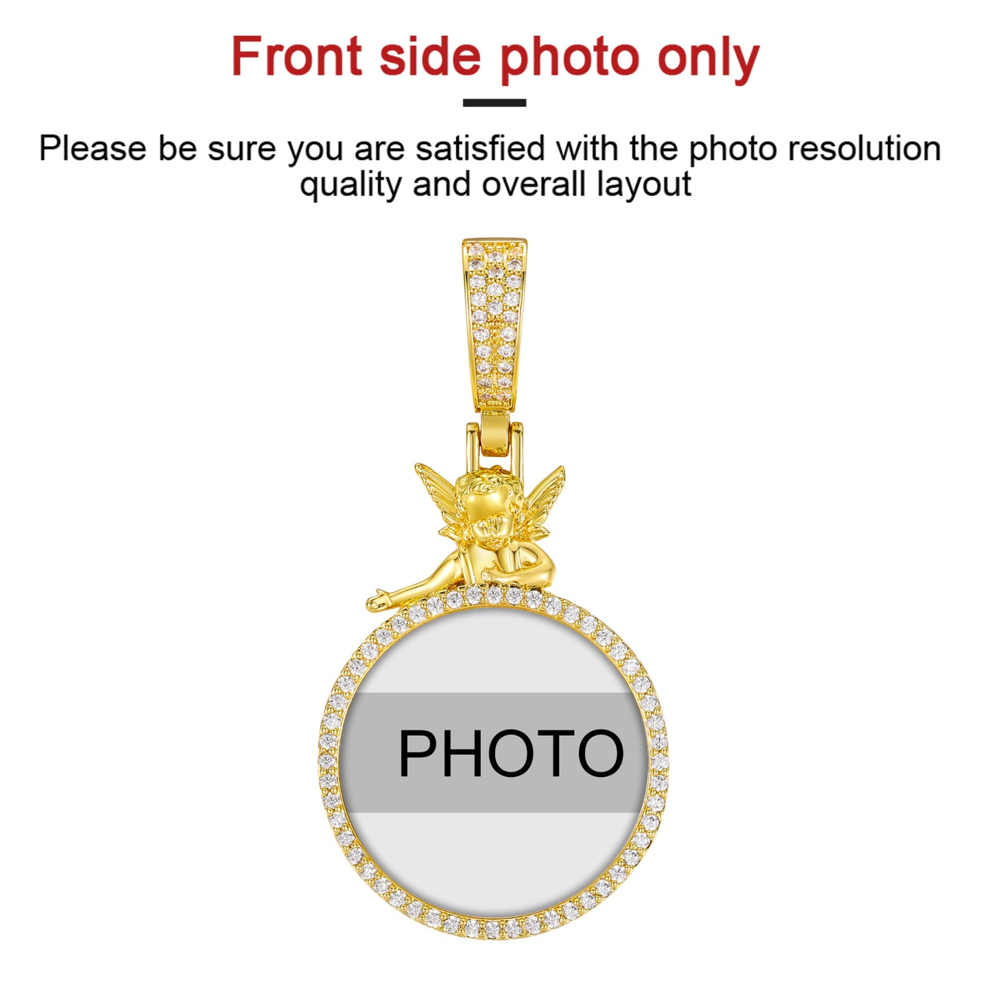 Watch Over Me Photo Necklace