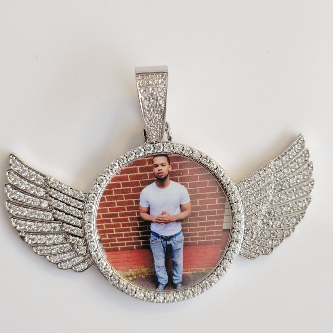 Wingz Photo Necklace